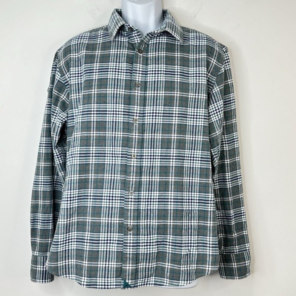 UNTUCKit Quenterra Style #40216 Plaid Long Sleeve Shirt Button Front X-Large